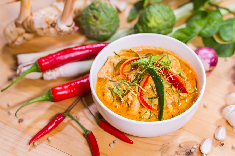 Panang Curry from Thai Sumo Hibachi Greensboro NC